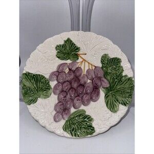 Vintage Fruit Du Jour Plate by Shafford 1987 Japan Handpainted